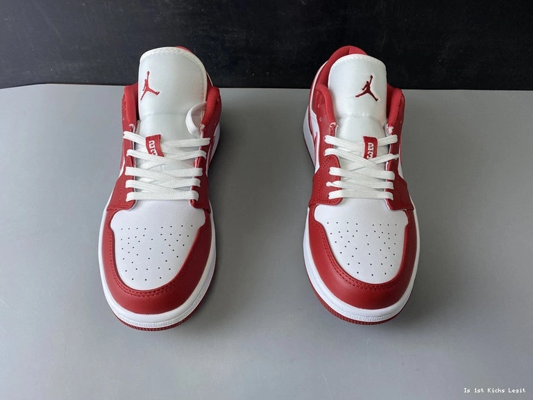 Low Gym - 553558-611 Red Jordan White 1 1118